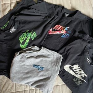 Lot of 4 Nike SB tee’s